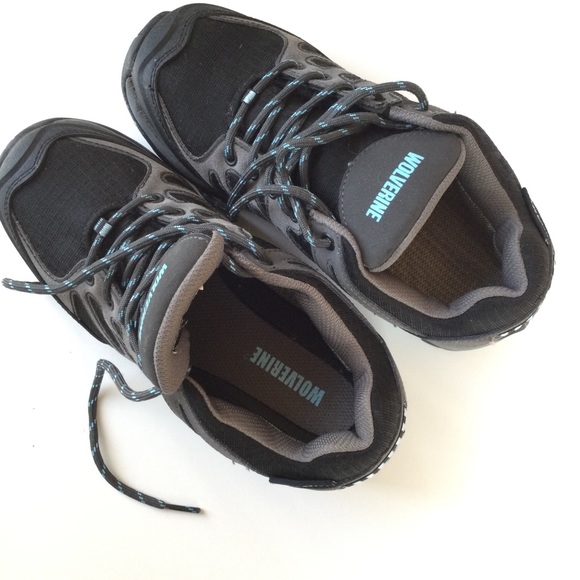 Wolverine Fletcher Waterproof Hiker Grey Blue 7 - Picture 10 of 13